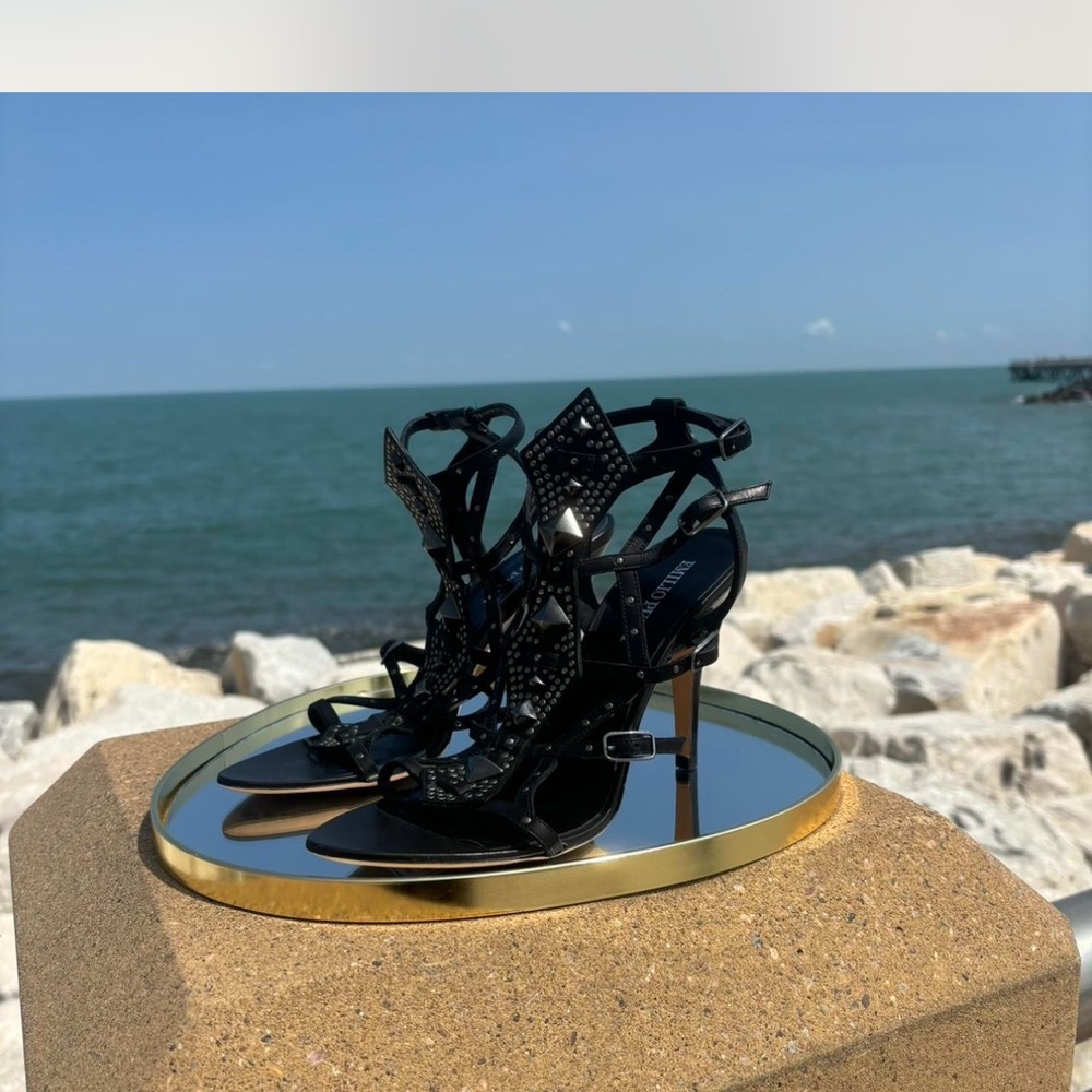 Emilio Pucci Gladiator Heels - Picture 2 of 6